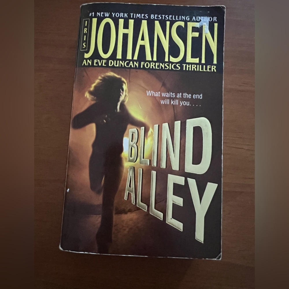 Eve Duncan Book 5 - BLIND ALLEY a Novel by Iris Johansen